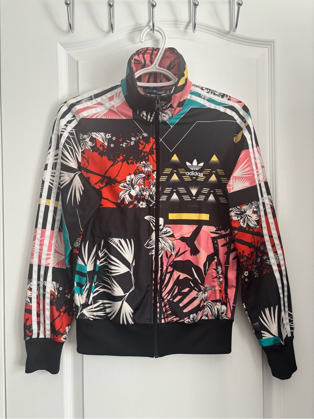 Womens Adidas x Farm Rio Track Jacket - US Small